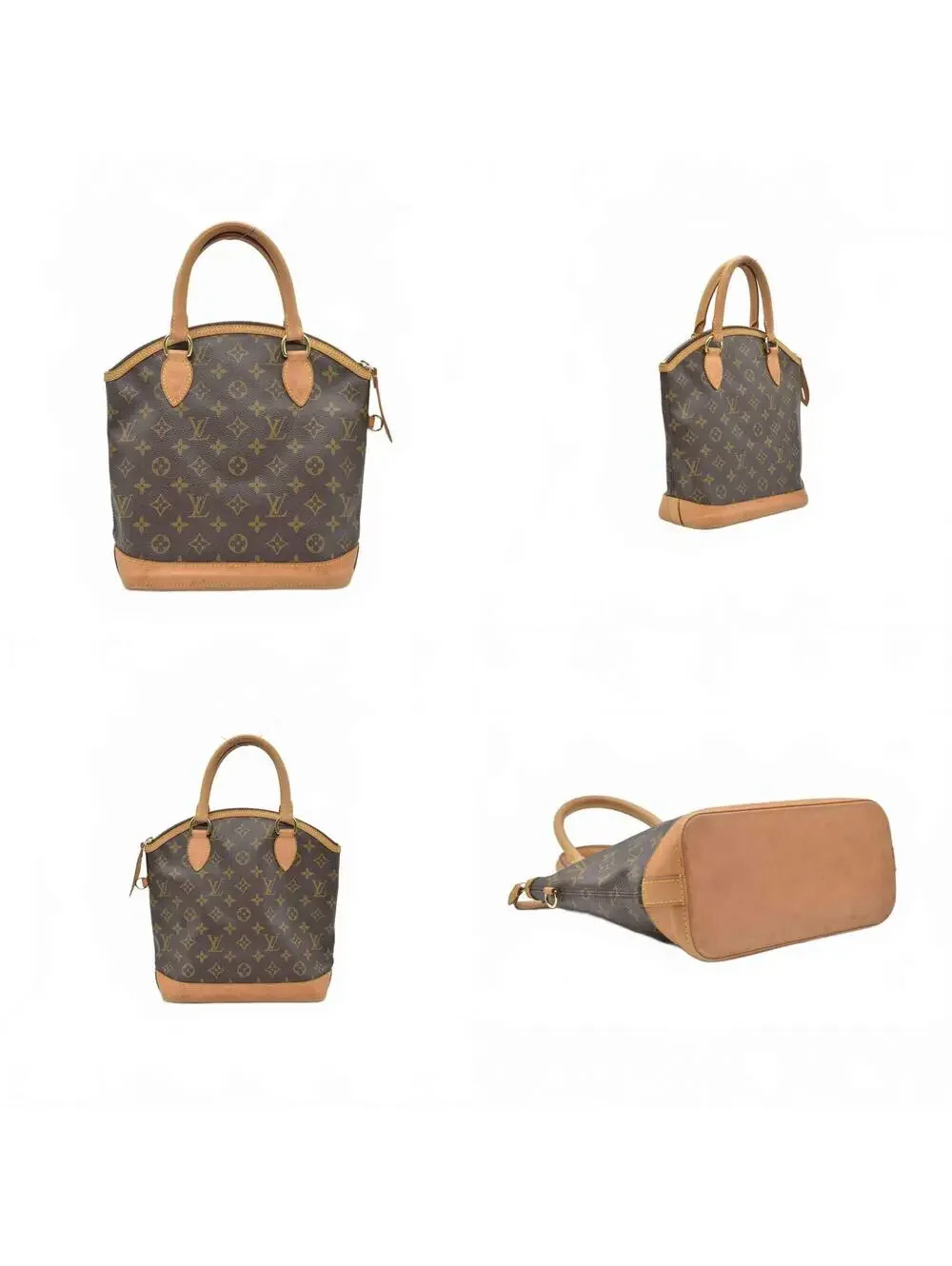 $1060 2006 Louis Vuitton Monogram Lockit PM FL0076